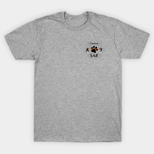 Canixus K9 SAR Logo T-Shirt by canixusk9sar